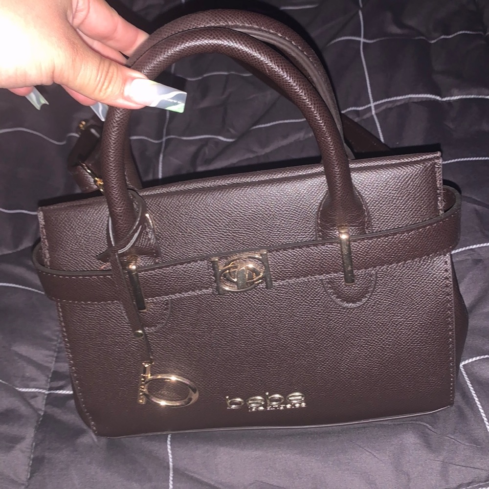 Bebe satchel purse